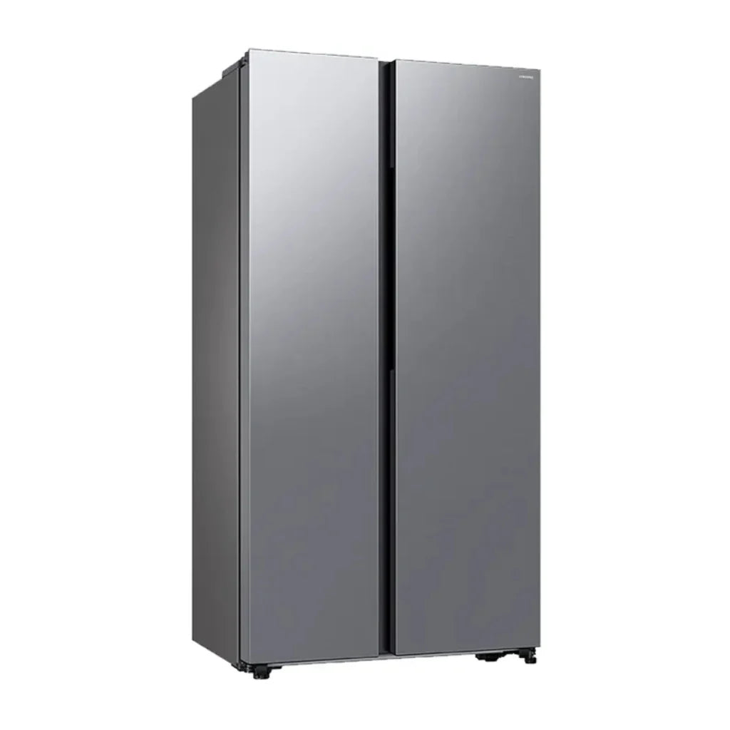 Refrigerador Samsung 20 Pies Side By Side Sin Dispensador Plateada Refrigeradoras Costa Rica