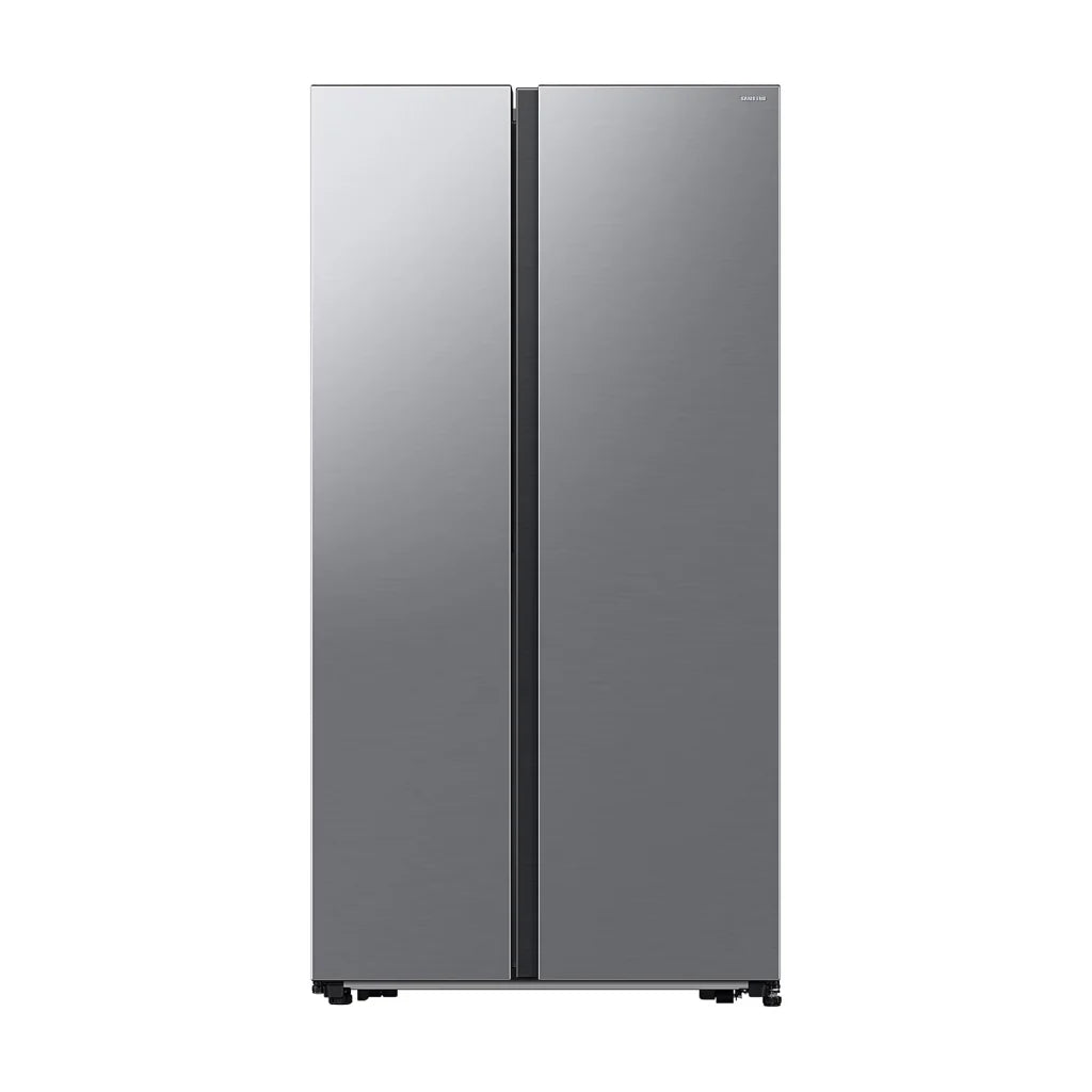 Refrigerador Samsung 20 Pies Side By Side Sin Dispensador Plateada Refrigeradoras Costa Rica