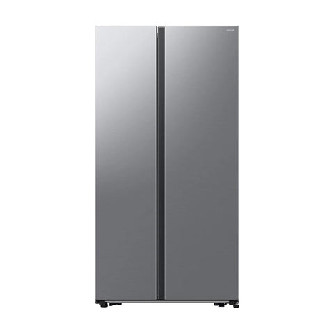 Refrigerador Samsung 20 Pies Side By Side Sin Dispensador Plateada Refrigeradoras Costa Rica