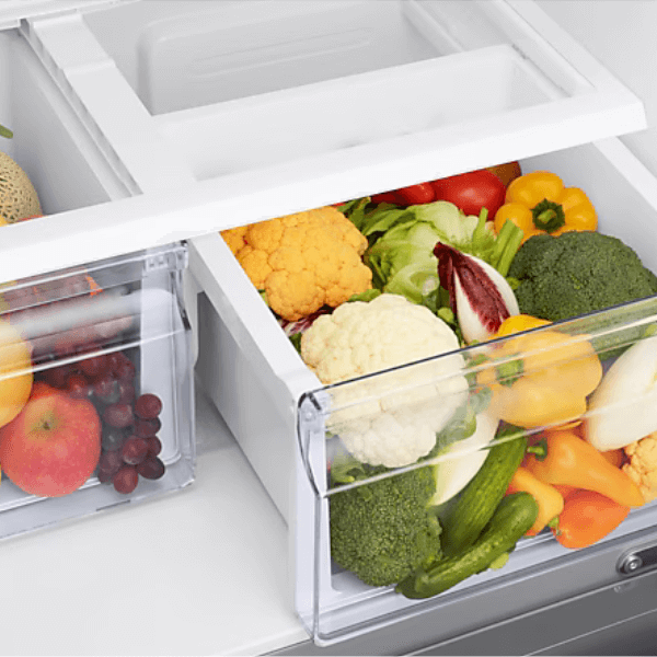 Refrigerador Samsung French Door 17.5 Pies 3 puertas Gris Costa Rica