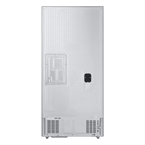 Refrigerador Samsung French Door 17.5 pies vista trasera, diseño moderno y funcional
