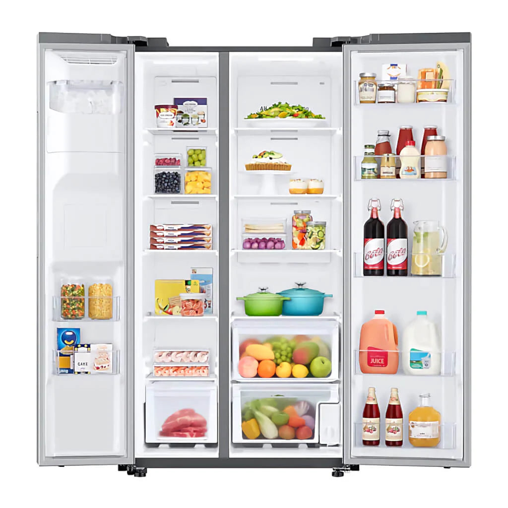 Refrigeradora Side By Side 27" Silver Samsung Rs27T5200S9/Ap De 716 Productos De Cocina > Refrigeradoras Costa Rica