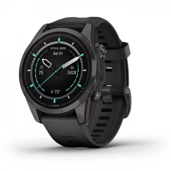 Reloj Garmin Epix Pro 2 42Mm Safiro Gris Carbon Smartwatch Costa Rica
