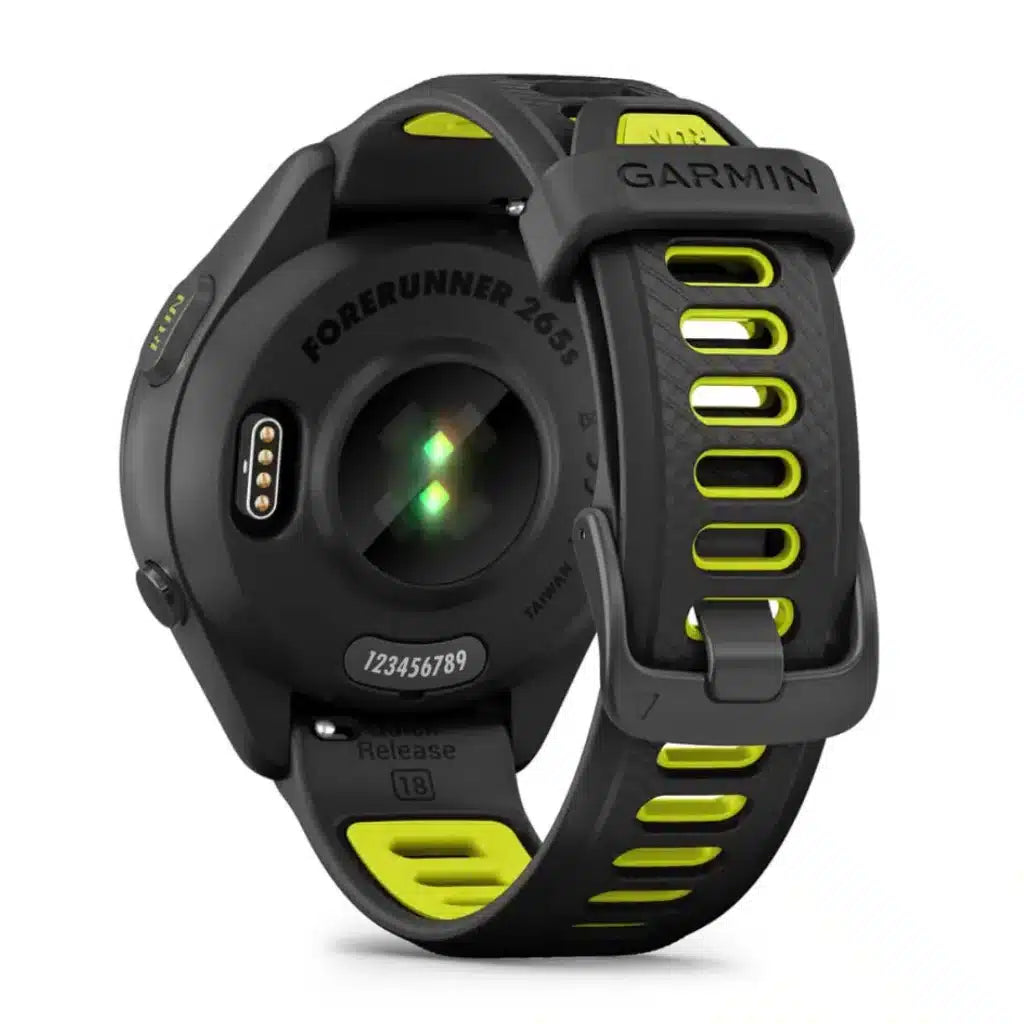 Reloj Garmin Forerunner 265S Negro/Amarillo Smartwatch Costa Rica