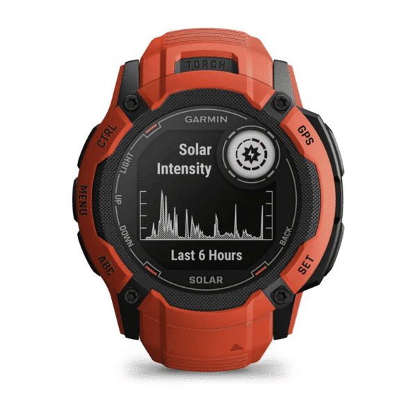 Reloj Garmin Instinct 2X Solar Rojo Smartwatch Costa Rica