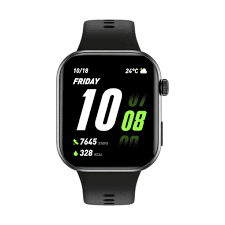 Reloj inteligente Honor Choice Infowear Watch 2i negro con pantalla digital y datos de actividad
