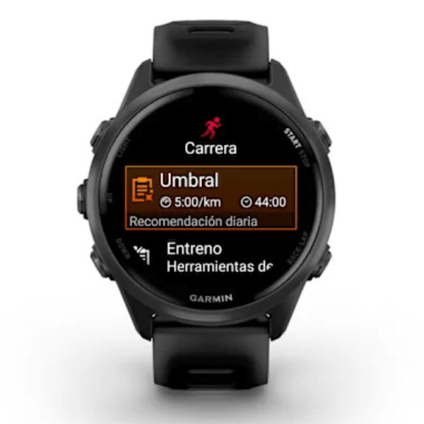 Reloj inteligente Forerunner® 570 - 42mm, gris, correa en negro Costa Rica