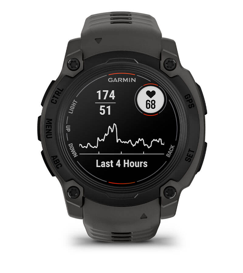 Reloj inteligente Instinct E – 45 mm, Negro, correa carbón Costa Rica