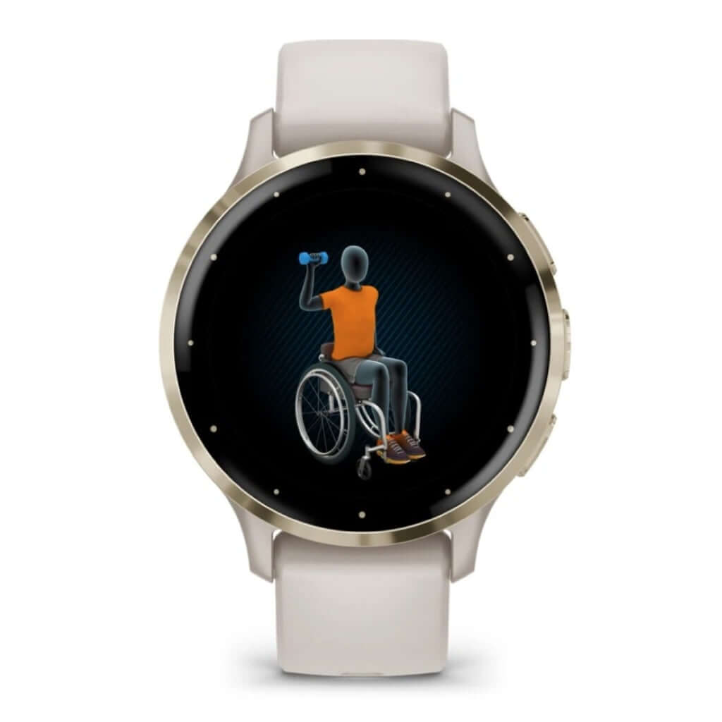 Reloj inteligente Venu 3S, Ivory Garmin Costa Rica