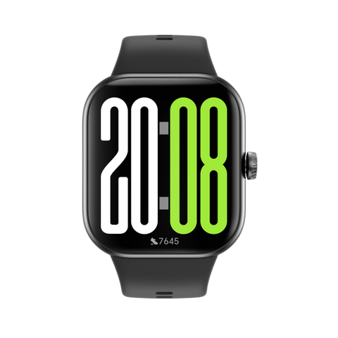 Reloj inteligente Honor Choice Watch 2 Pro negro con pantalla grande, cuerpo metálico ultradelgado, y correa rápida de cambiar.