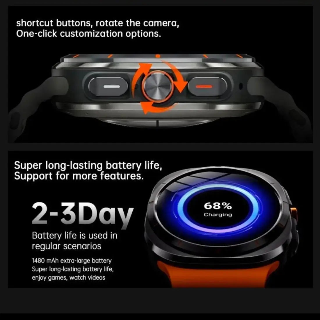 Reloj inteligente Kalobee America Ultra para chip red 4G/5G 32GB pantalla Amoled Costa Rica