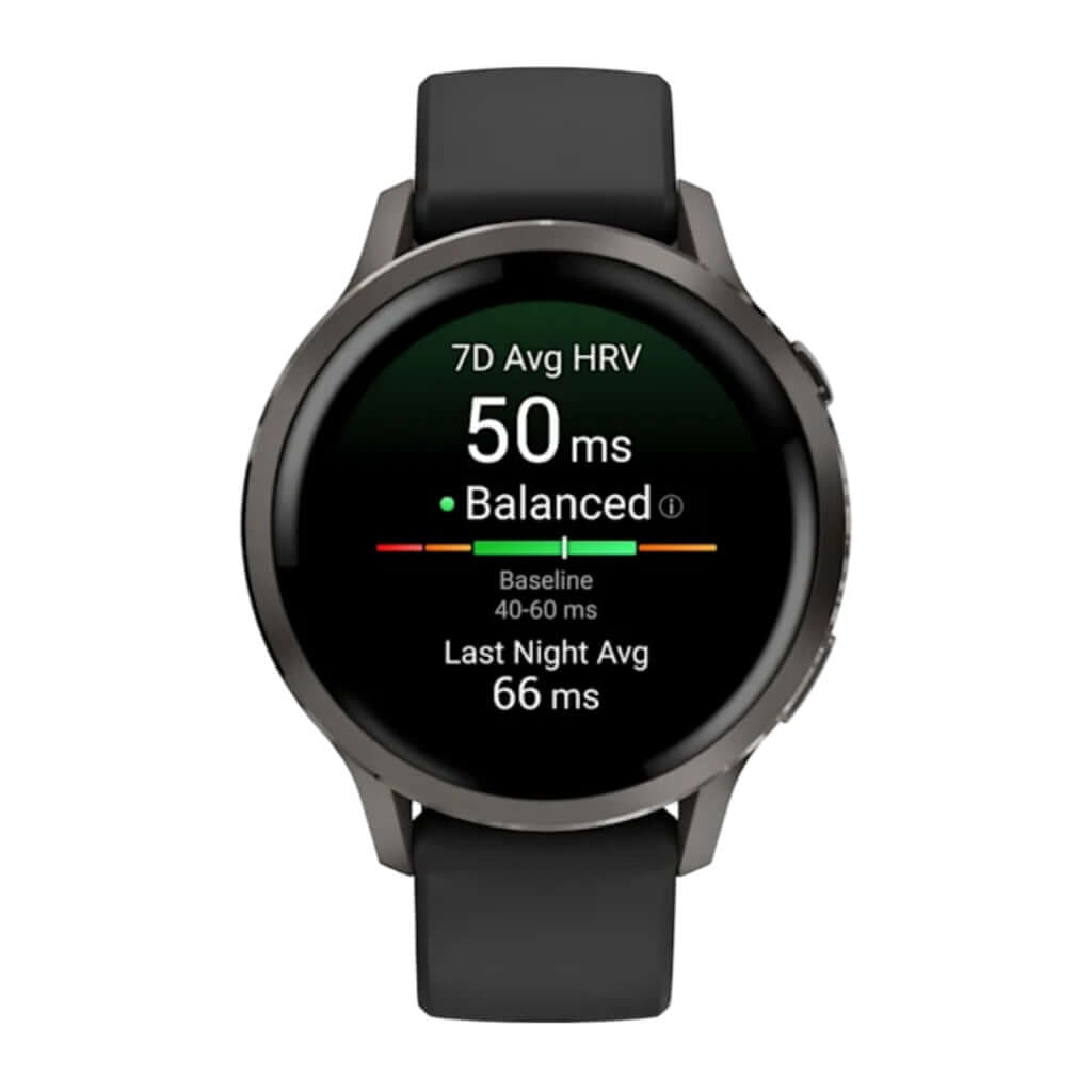 Reloj inteligente Venu® 4, 41 mm, Gris, correa silicón negra Costa Rica