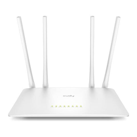 ROUTER INALAMBRICO CUDY WR1200 2.0 DOBLE BANDA WI-FI (5GHZ) AC1200 Router Costa Rica