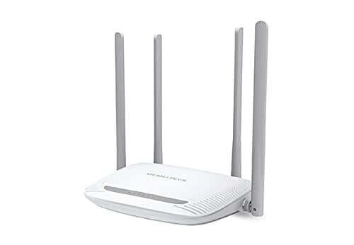 Router wifi 300Mbps Mercusys con cuatro antenas para conexión estable y rápida