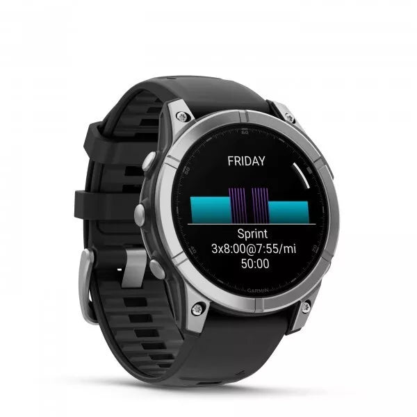 Reloj Garmin Fenix E 47Mm Gris / Negro