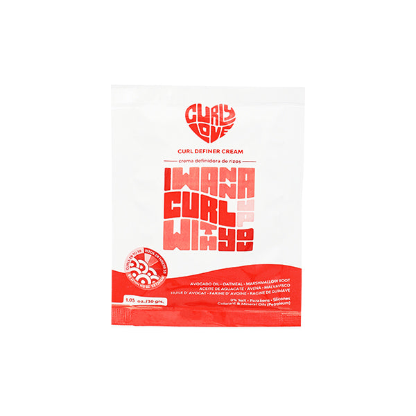 SACHET CURLY LOVE / CREMA DEF RIZOS Costa Rica