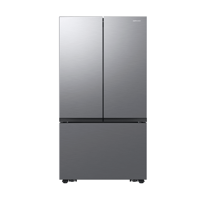 French Door De 31 Cu. Ft. Sin Dispensador Silver Samsung Refrigeradoras Costa Rica