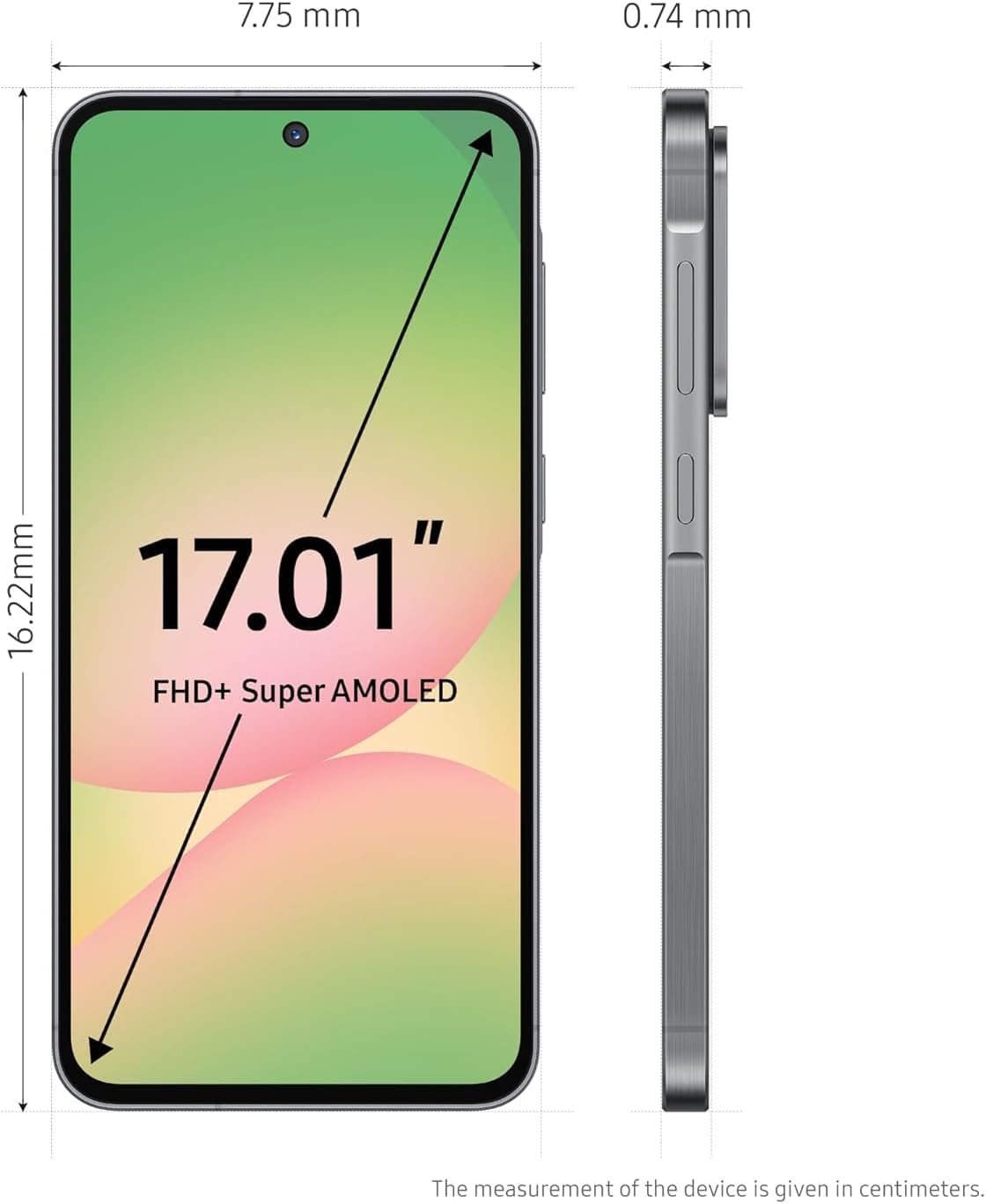 Celular D115 Samsung SM-A566E/DS 5G 12GB 256GB Light gray Celulares Costa Rica