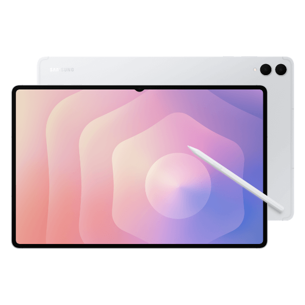 Tablet Samsung Galaxy Tab S11 Ultra con lápiz óptico, pantalla brillante y diseño elegante.