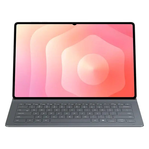 Tablet Samsung Galaxy Tab S11 con teclado, pantalla AMOLED y diseño delgado y moderno.