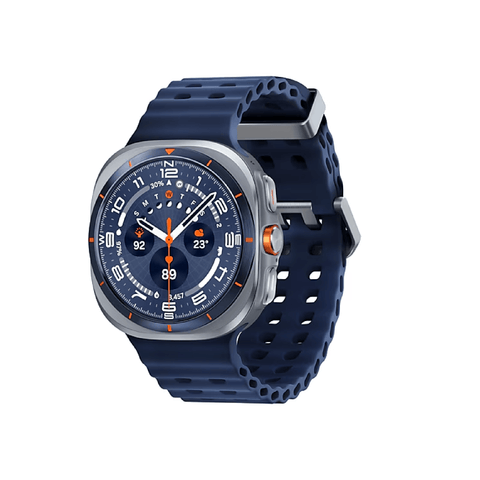 SAMSUNG L705 WATCH ULTRA 47MM 2025 TITANIUM SILVER smartwatch for extreme adventurers with durable design and advanced technology features.