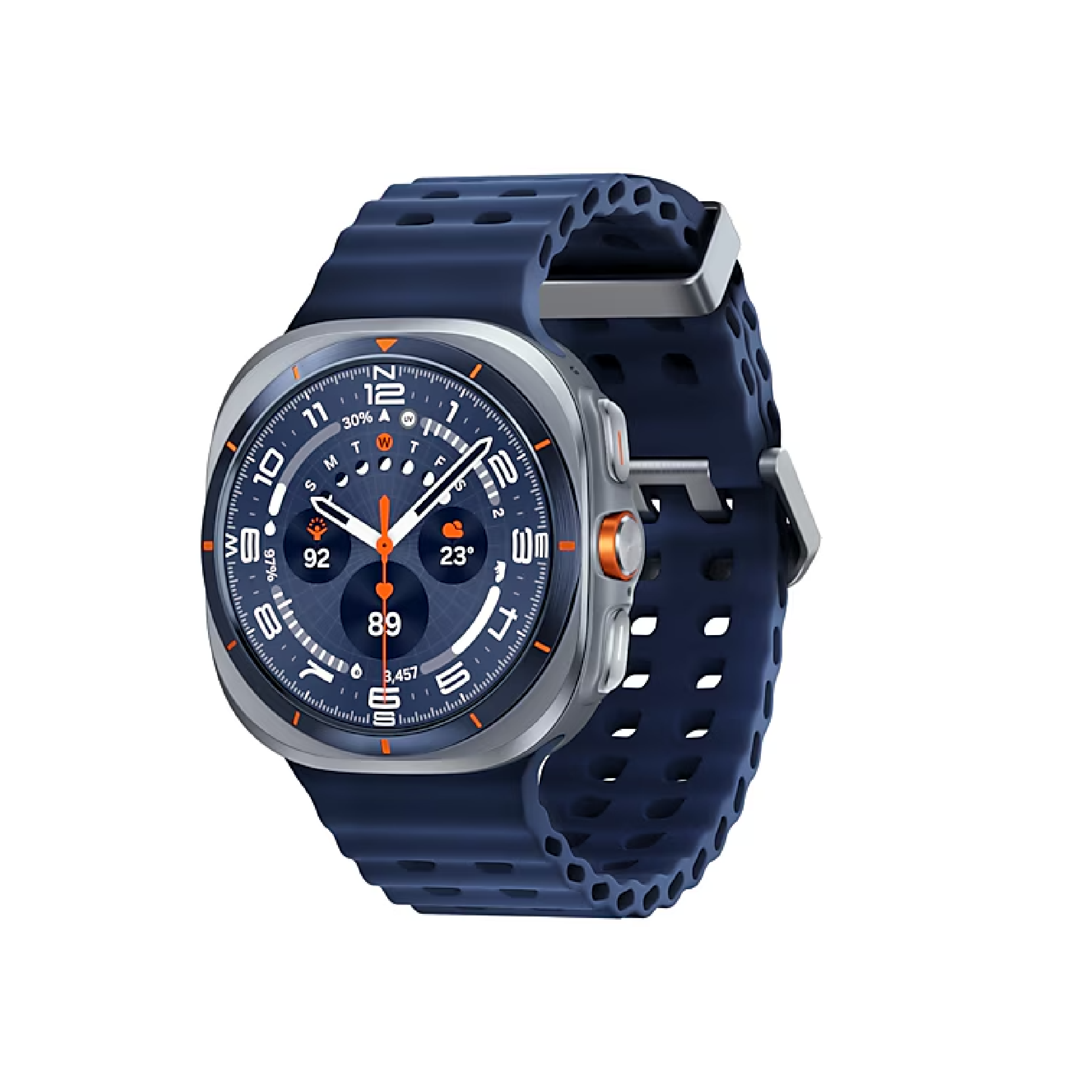 SAMSUNG L705 WATCH ULTRA  47MM 2025 reloj inteligente titanio azul resistente GPS doble frecuencia 100h batería Galaxy AI
