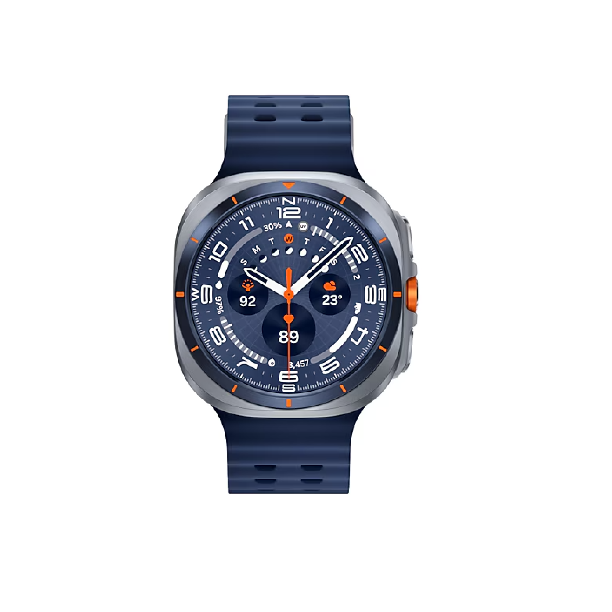 SAMSUNG L705 WATCH ULTRA  47MM 2025 reloj inteligente titanio azul resistente GPS doble frecuencia 100h batería para aventureros