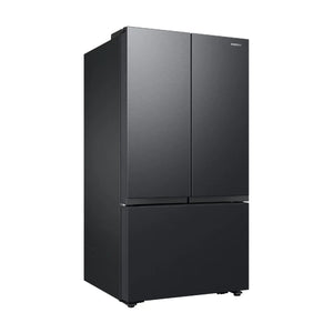 French Door De 31 Cu. Ft. Sin Dispensador Negra Samsung Con 3 Puertas, Gran Capacidad Y Tecnología Spacemax Refrigeradoras Costa Rica