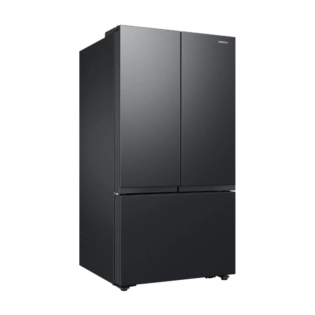 French Door De 31 Cu. Ft. Sin Dispensador Negra Samsung Con 3 Puertas, Gran Capacidad Y Tecnología Spacemax Refrigeradoras Costa Rica