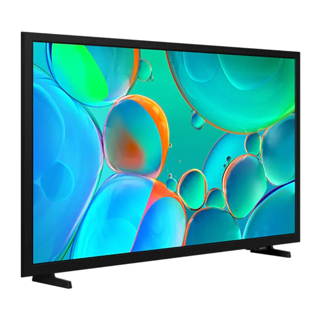 Pantalla Smart TV 32 pulgadas LED H5000 mostrando colores vibrantes y diseño elegante.