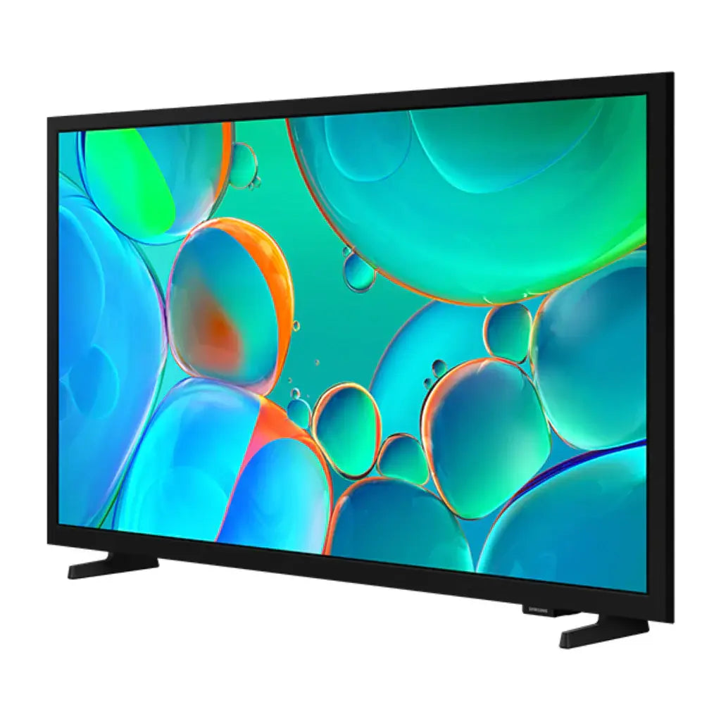 Pantalla Smart TV 32 pulgadas LED H5000 mostrando imágenes vibrantes y colores brillantes en su pantalla.
