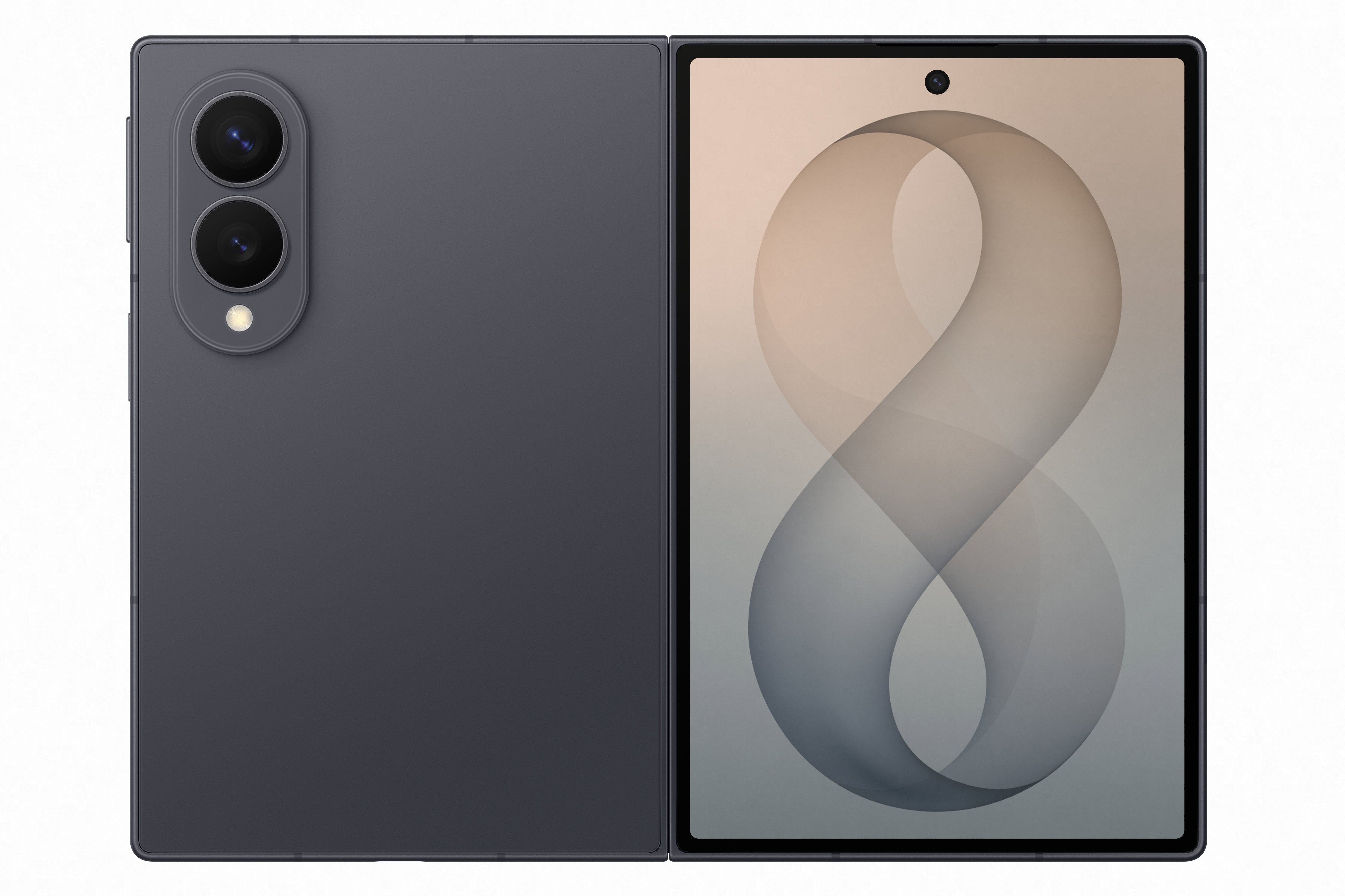 Celular Samsung Galaxy Z Fold8 5G 12GB RAM en grafito, diseño plegable, pantalla Gorilla Glass Ceramic 2.