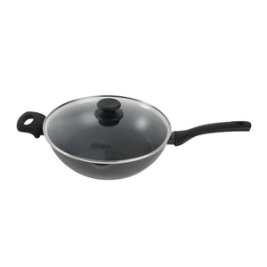 Sarten Con Tapa De Vidrio Oster Dixon 3.95 Qt Gris Mate, Aluminio Forjado De 2.5Mm, Interior Antiadherente Xylan Plus, Base De Induccion 4Pk Productos De Cocina > Ollas Costa Rica