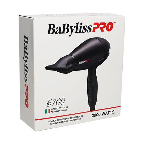 Secadora Prof 6100 2000W Babyliss Pro Secadora De Cabello Costa Rica