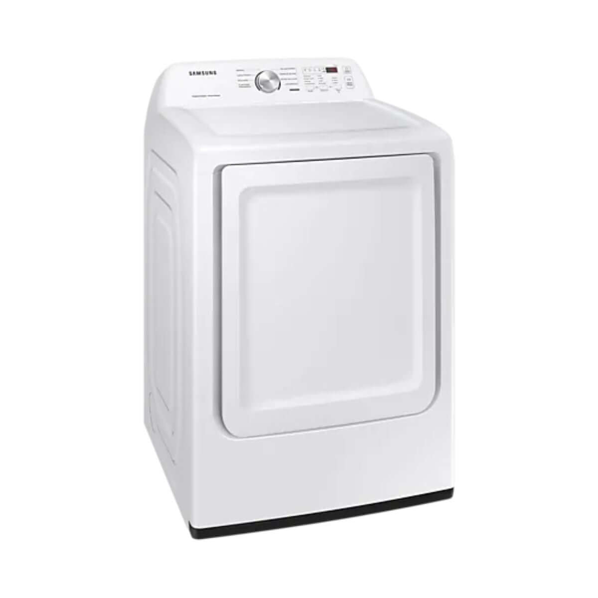 Secadora a gas Samsung 20 kg carga frontal blanca, ideal para el secado eficiente de prendas.