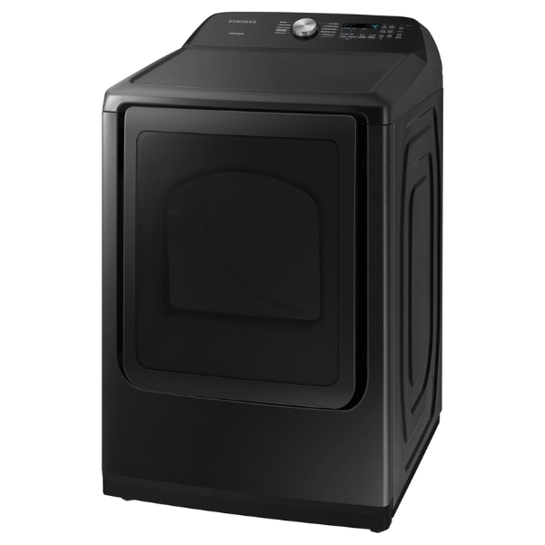 Secadora gas Samsung 24 kg carga frontal color negro, eficiente y moderna para el hogar.