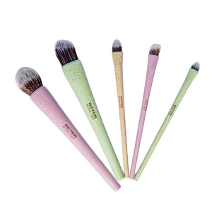 SET DE BROCHAS MAQUILLAJE FLUIDO Costa Rica
