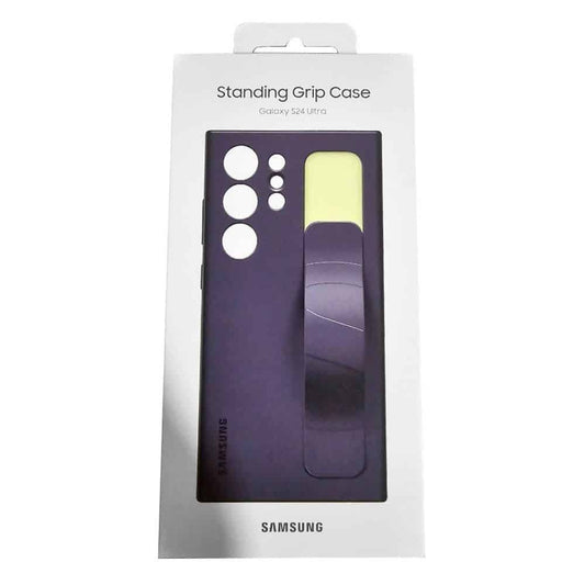 Cover S24 Ultra Standing Grip Dark Violet