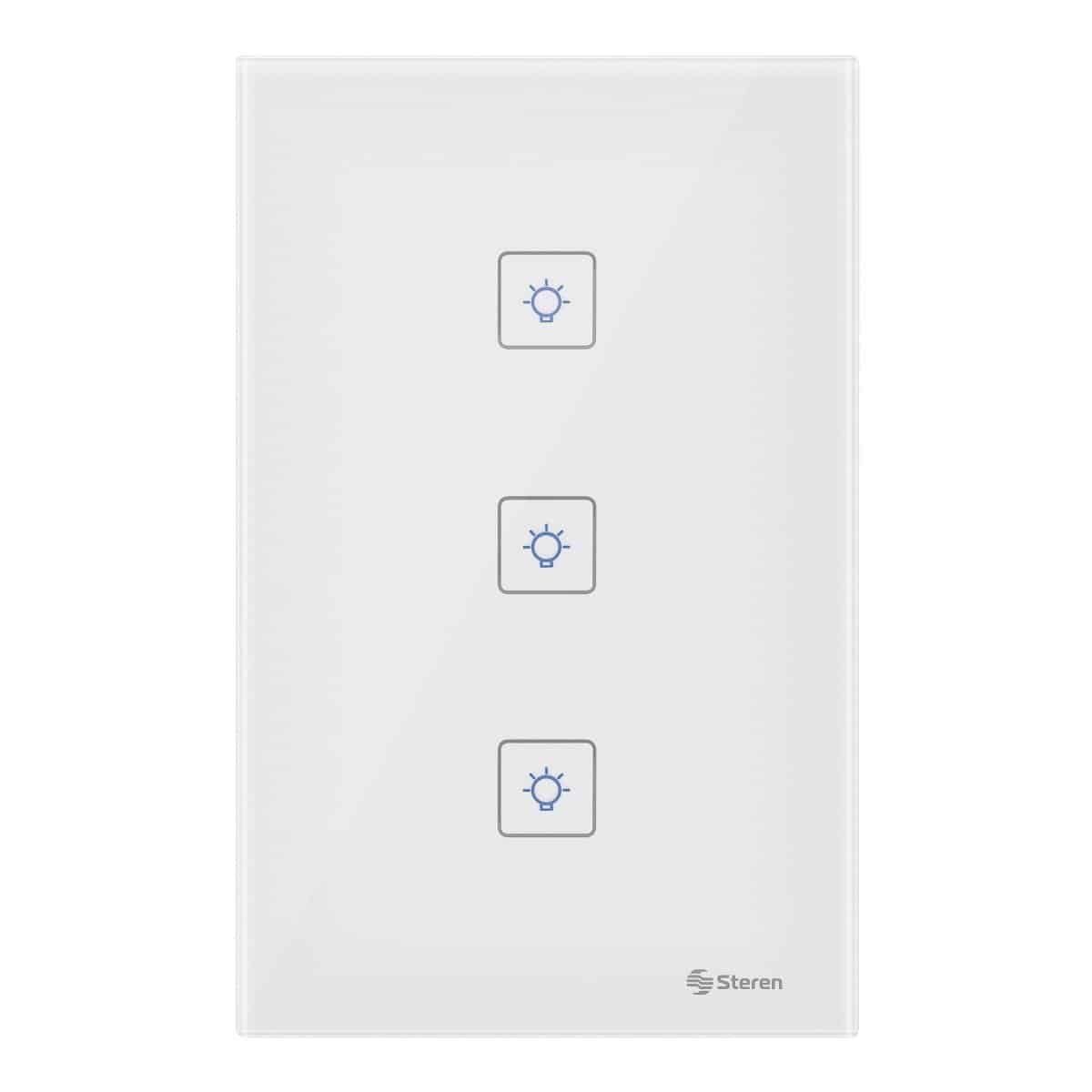 Triple Apagador Wifi De Pared Steren