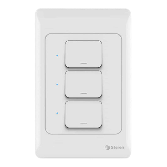 Triple Apagador Wi-Fi De Pared Steren