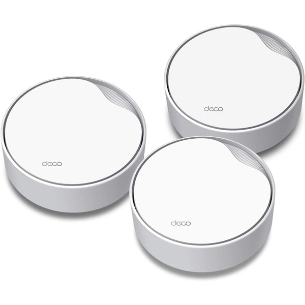 Sistema WIFI Mesh Tp Link Deco X50-POE(3-PACK) Dual Band 2.4GHZ + 5GHZ AX3000 3GBPS
