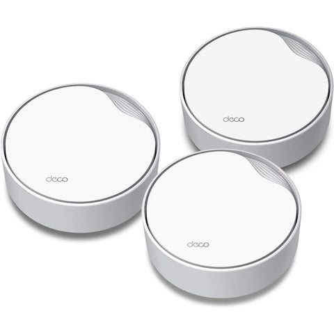 Sistema WIFI Mesh Tp Link Deco X50-POE(3-PACK) Dual Band 2.4GHZ + 5GHZ AX3000 3GBPS