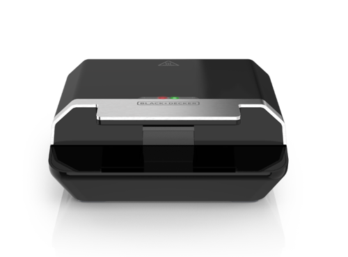 Sandwichera Black+Decker Easy Clean SM602F-1BDLA 750W Negra para 2 Sándwiches