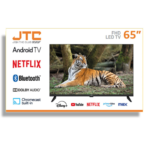 Smart TV JTC 65 Pulgadas 4K UHD Android Bluetooth J65NS