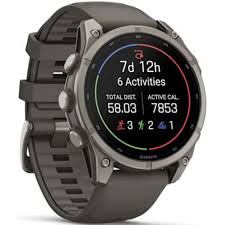 Smartwatch Garmin Fenix 9 47mm Titanio AMOLED GPS Pebble Gray 010-04762-00