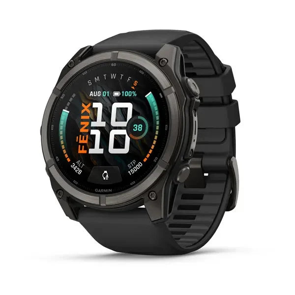 Smartwatch Garmin Fenix 9 51mm Titanio DLC AMOLED GPS Negro 010-04763-10