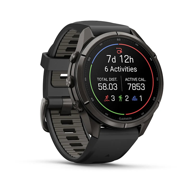 Smartwatch Garmin Fenix 9 Pro 43mm Titanio DLC Carbon Gray AMOLED GPS 010-04335-15