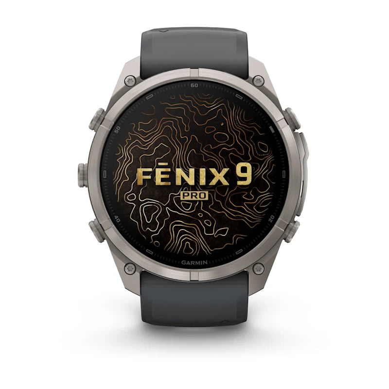 Smartwatch Garmin Fenix 9 Pro 51mm Titanio AMOLED GPS Graphite Black 010-04337-25