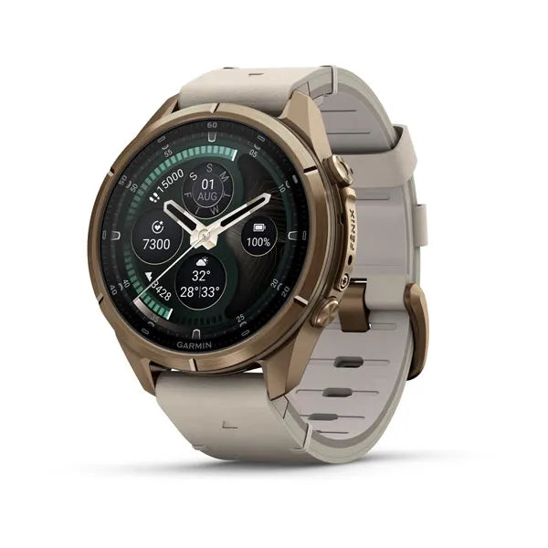 Smartwatch Garmin Fenix 9 Pro inReach 43mm Titanio Autumn Gold AMOLED GPS 010-04335-40