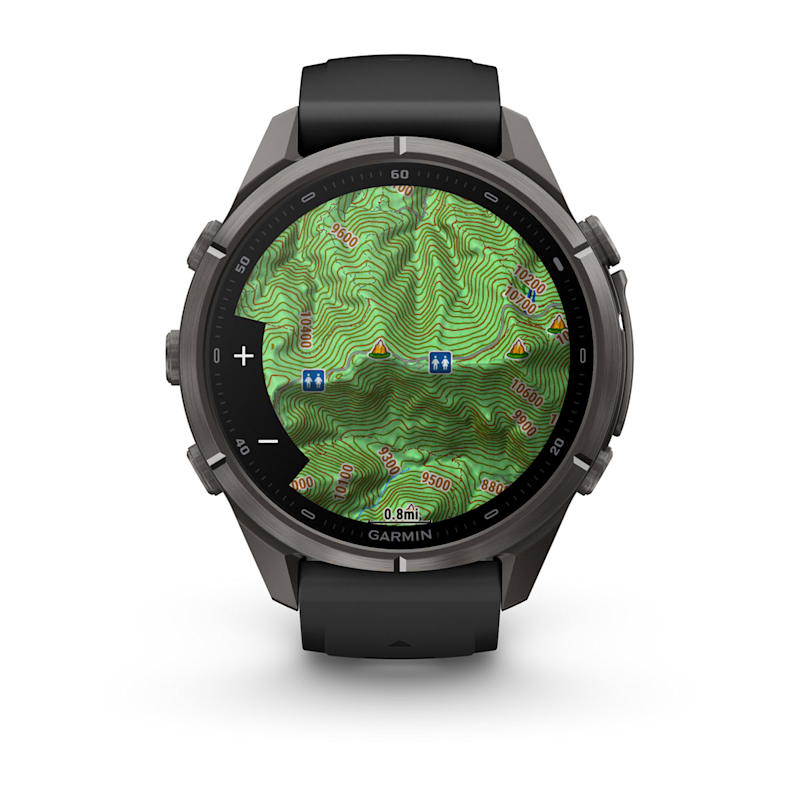 Smartwatch Garmin Fenix 9 Pro inReach 43mm Titanio DLC Carbon Gray AMOLED GPS 010-04335-10